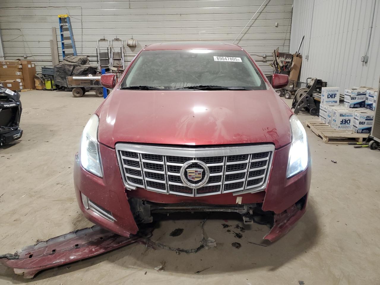 2013 Cadillac XTS VIN 2G61S5S37D9169160 Copart auction photo, front end / undercarriage damage thumbnail 5