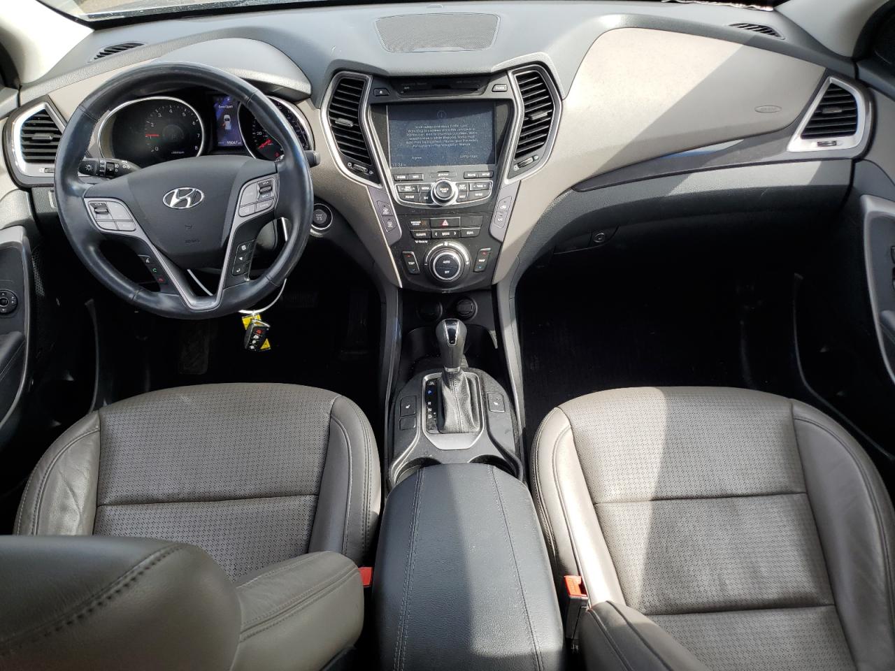2013 Hyundai Santa Fe VIN 5XYZU3LB5DG038043 Copart auction photo, normal wear damage thumbnail 8