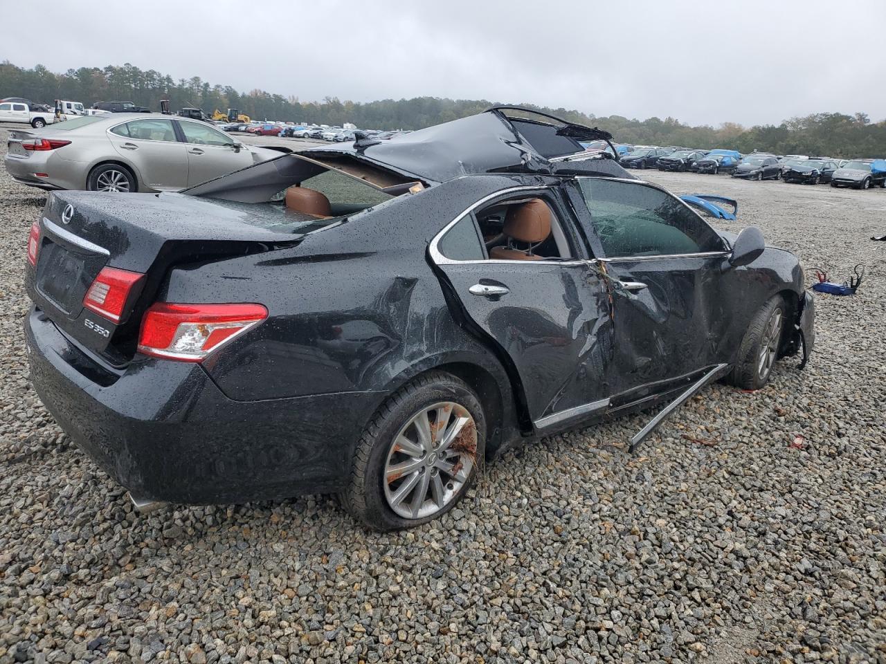 2012 Lexus ES VIN JTHBK1EG1C2484458 Copart auction photo, all over damage thumbnail 3