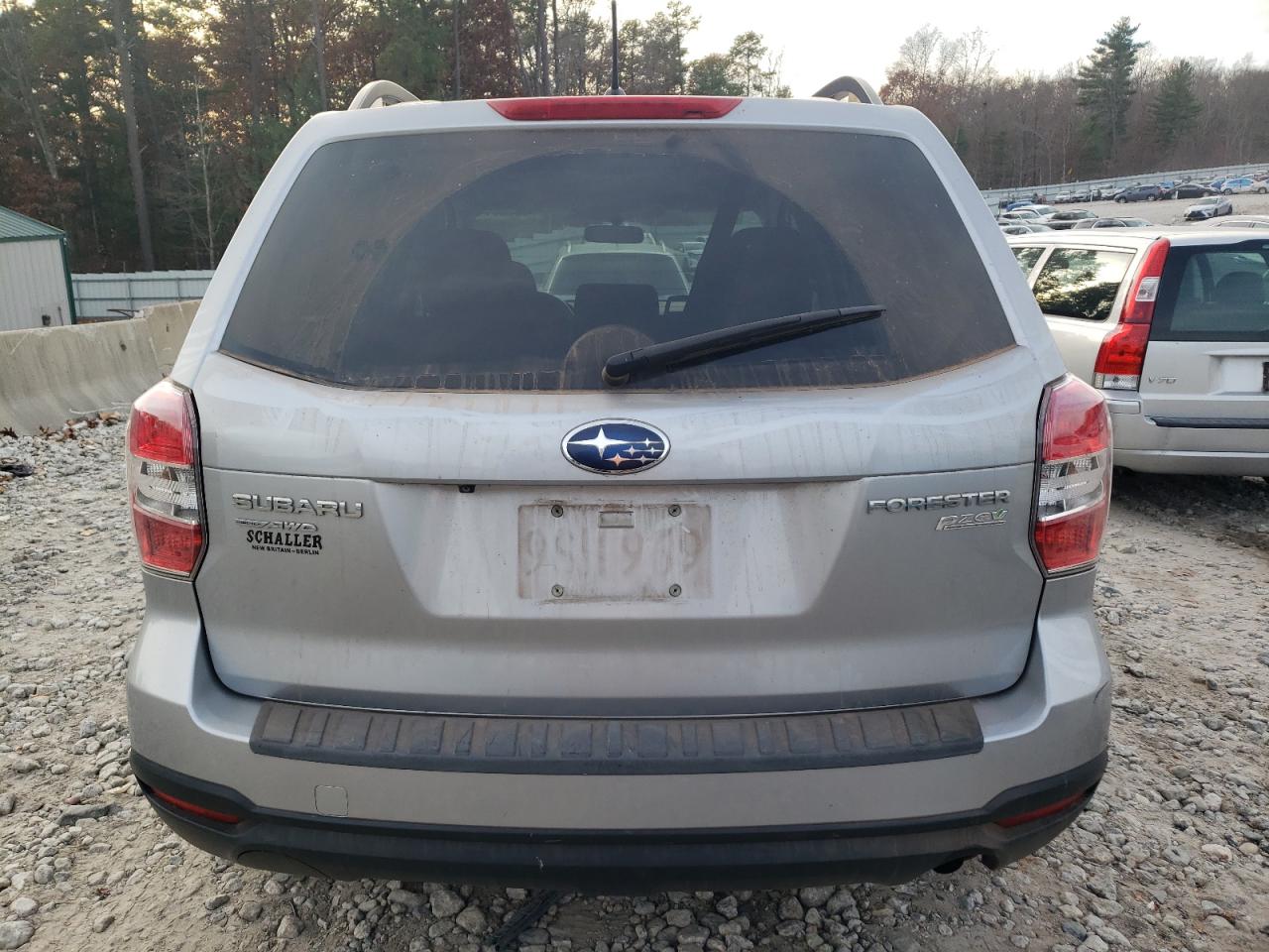2015 Subaru Forester VIN JF2SJADC8FH506218 Copart auction photo, rear end / side damage thumbnail 6