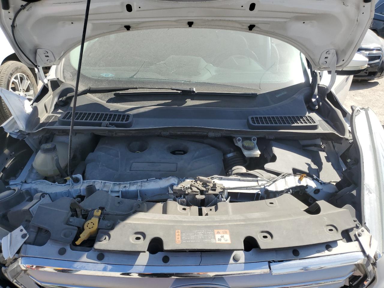 2017 Ford Escape VIN 1FMCU9J98HUC79023 Copart auction photo, front end damage thumbnail 14