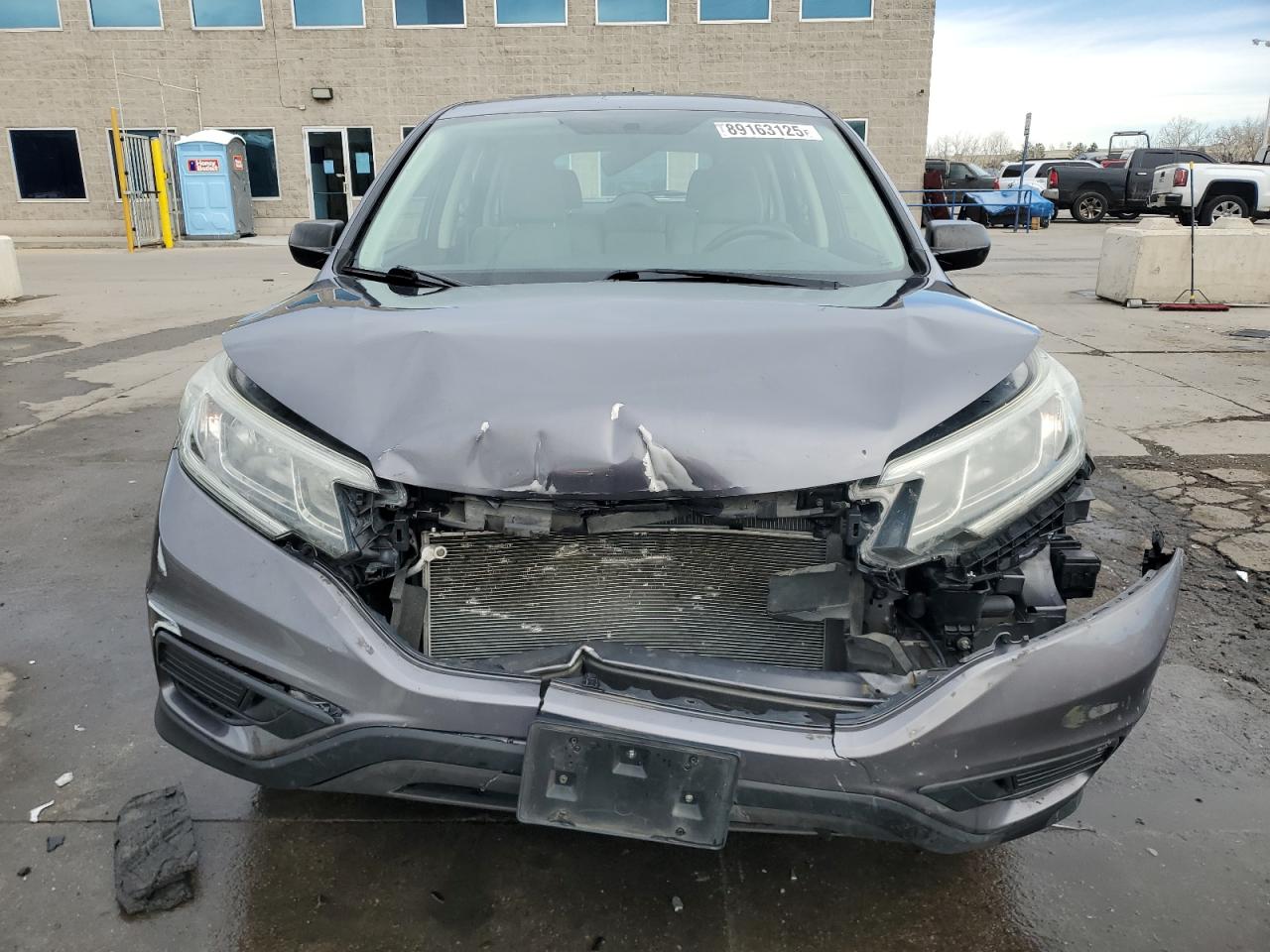 2016 Honda CR-V VIN 2HKRM4H33GH695959 Copart auction photo, front end / rear end damage thumbnail 5