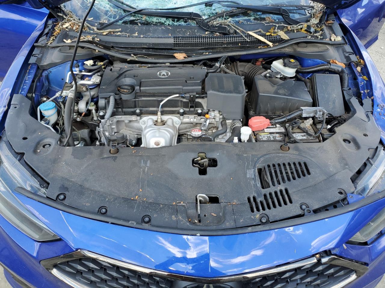 2020 Acura ILX VIN 19UDE2F8XLA006741 Copart auction photo, top/roof damage thumbnail 11