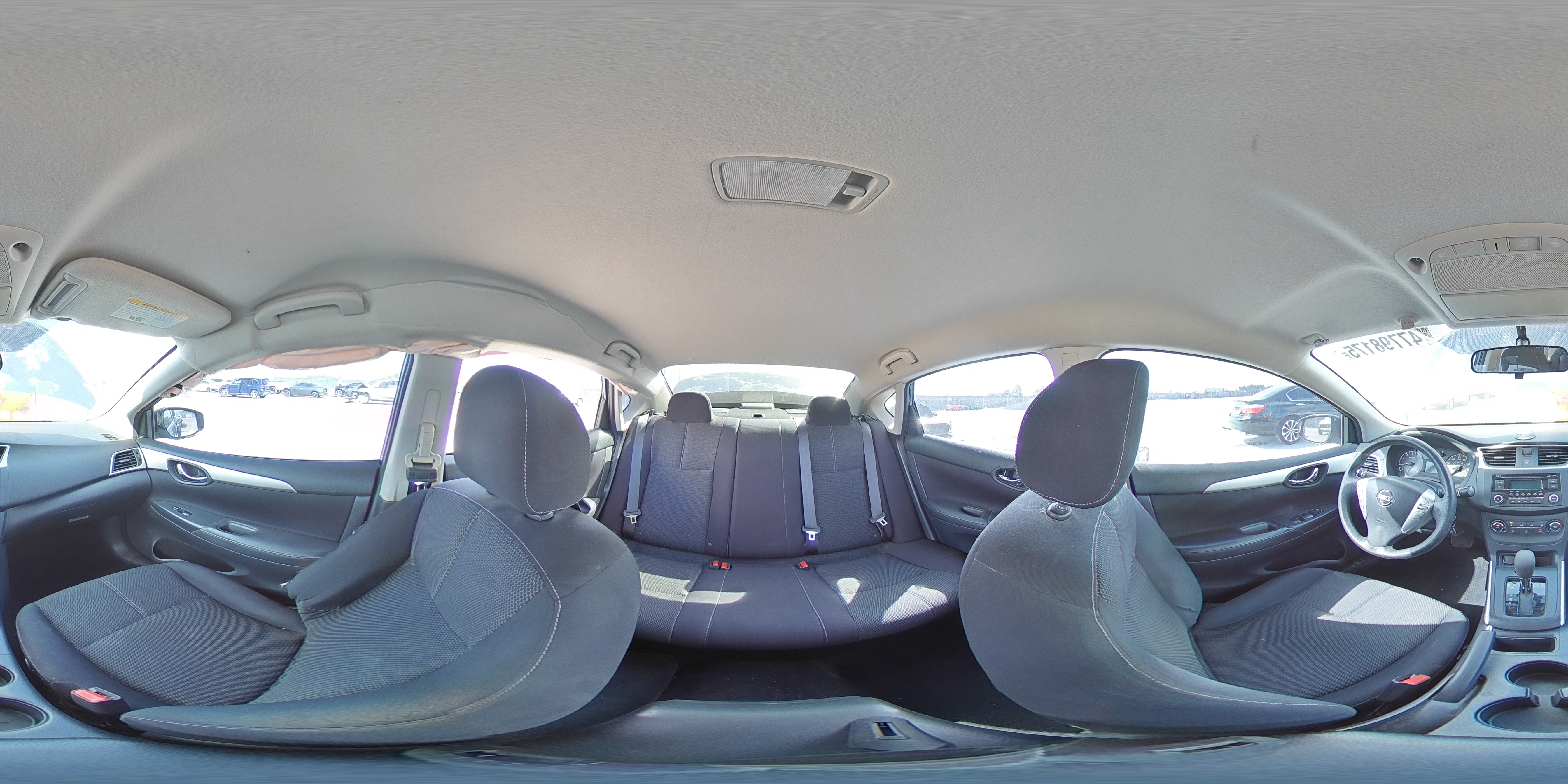 2016 Nissan Sentra VIN 3N1AB7AP6GY249795 Copart auction photo, side / rear end damage thumbnail 13
