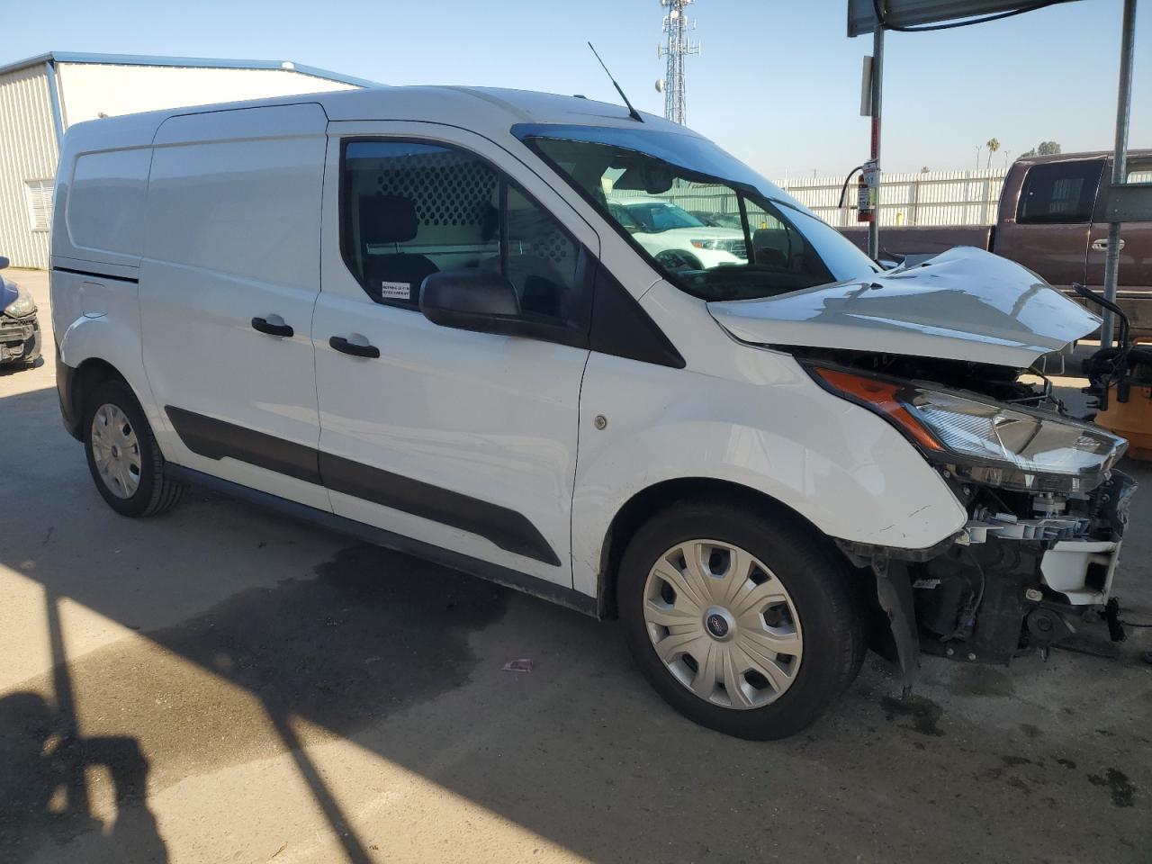 2022 Ford Transit VIN NM0LS7S20N1538579 Copart auction photo, front end damage thumbnail 4