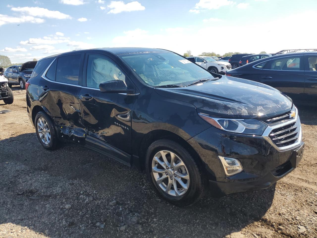 2021 Chevrolet Equinox VIN 2GNAXUEV5M6138682 Copart auction photo, side damage thumbnail 4