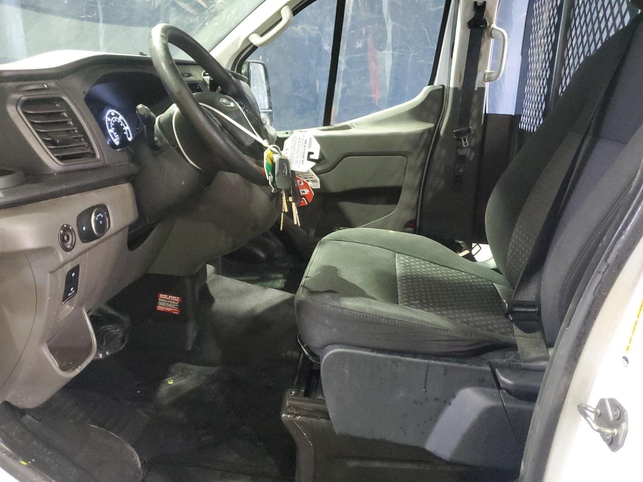 2023 Ford Transit VIN 1FTBR1Y88PKA77907 Copart auction photo, rear end / stripped damage thumbnail 7