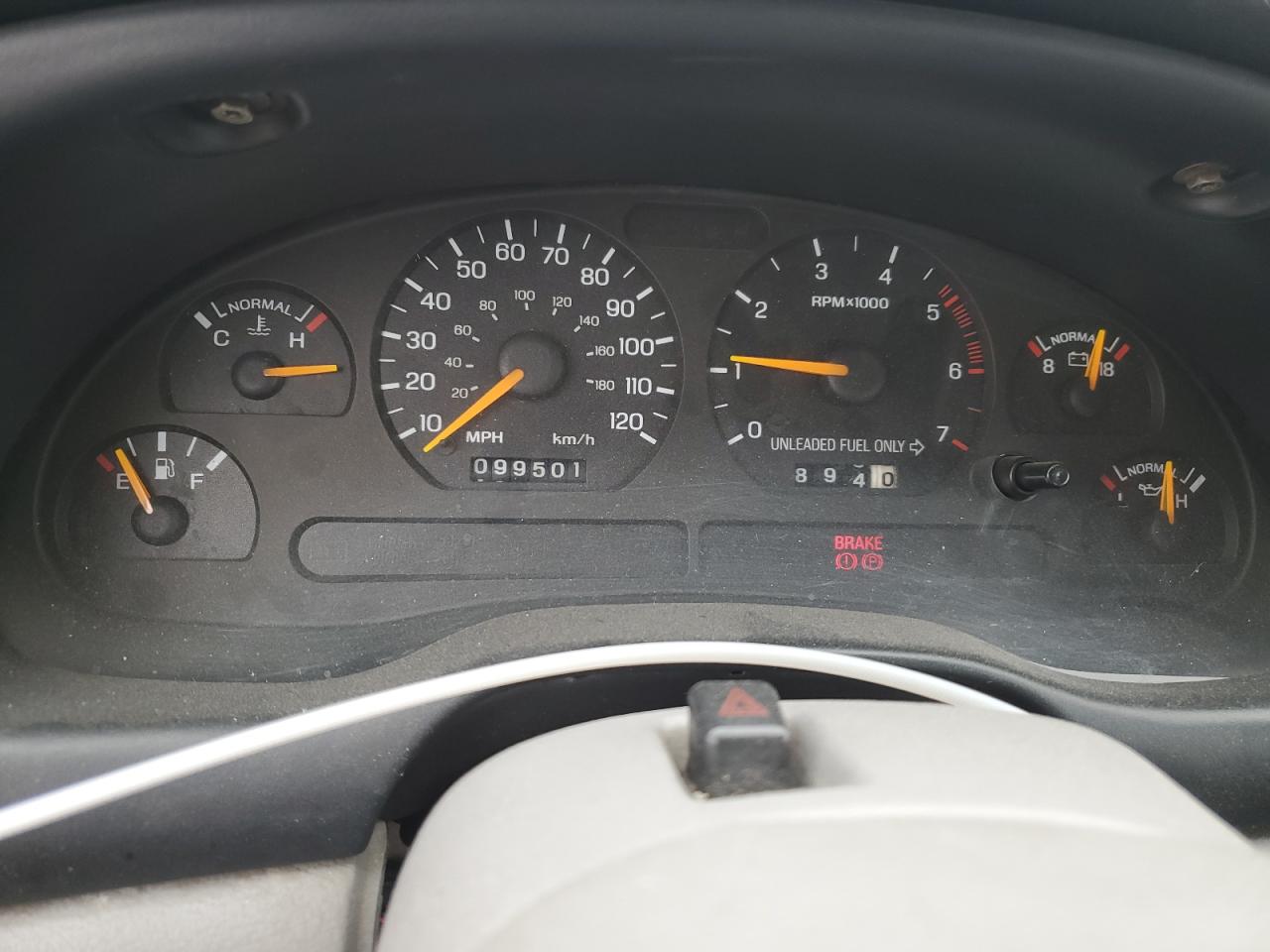 1997 Ford Mustang VIN 1FALP4042VF198111 Copart auction photo, rear end damage thumbnail 9