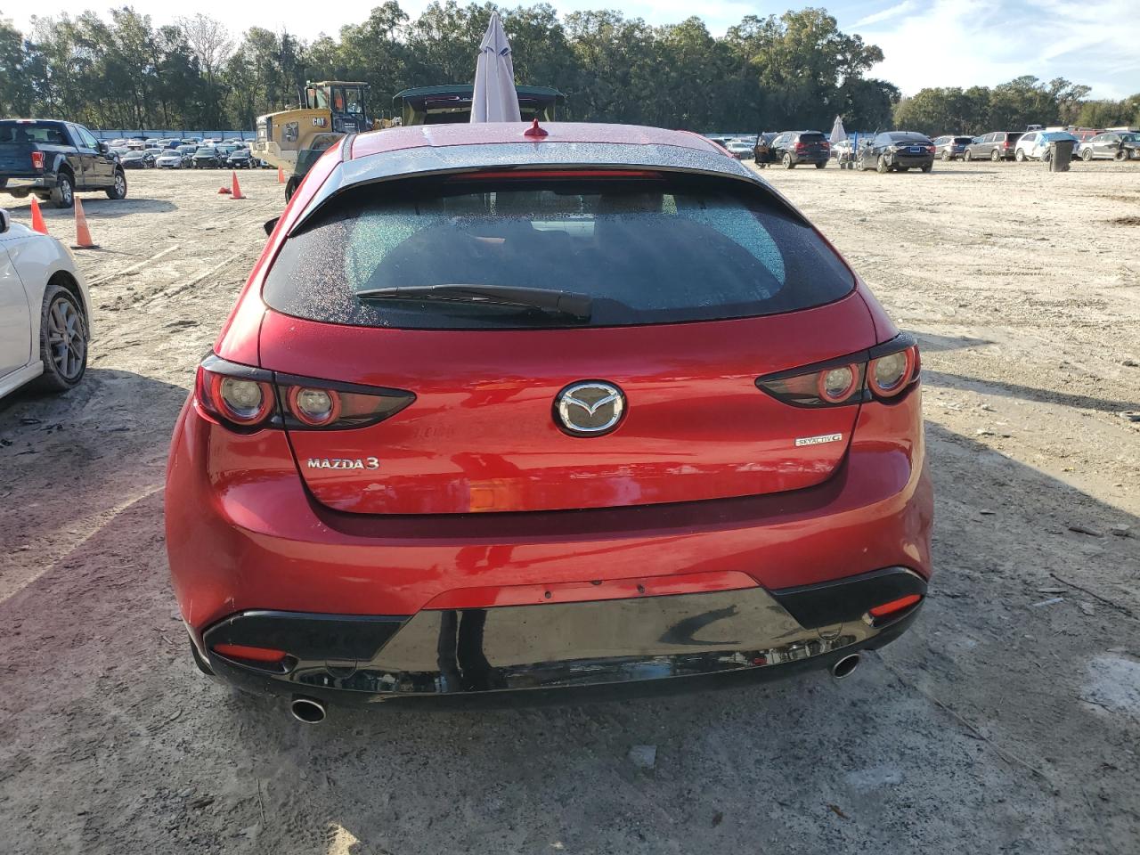 2020 Mazda 3 VIN JM1BPANM1L1166953 Copart auction photo, front end damage thumbnail 6