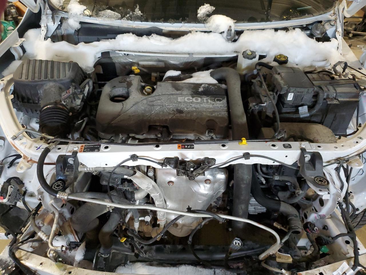 2022 GMC Terrain VIN 3GKALVEV6NL172237 Copart auction photo, front end damage thumbnail 12