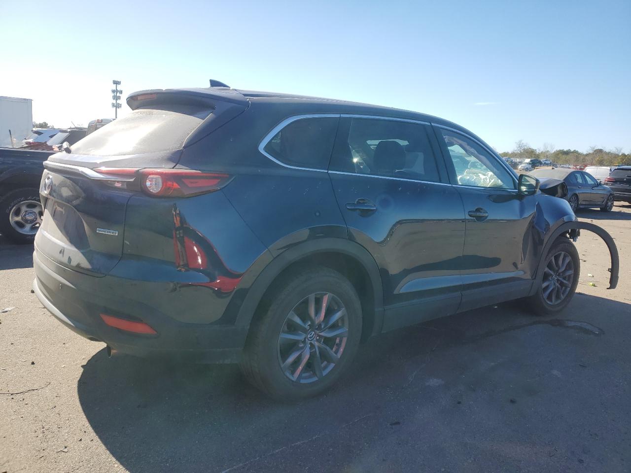 2022 Mazda CX-9 VIN JM3TCBCY0N0618774 Copart auction photo, front end / minor dent/scratches damage thumbnail 3