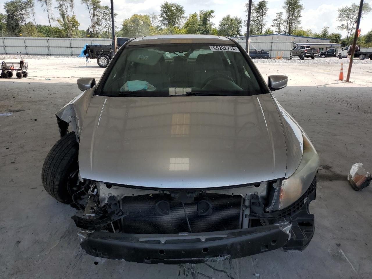 2012 Honda Accord VIN 1HGCP3F82CA020693 Copart auction photo, front end damage thumbnail 5