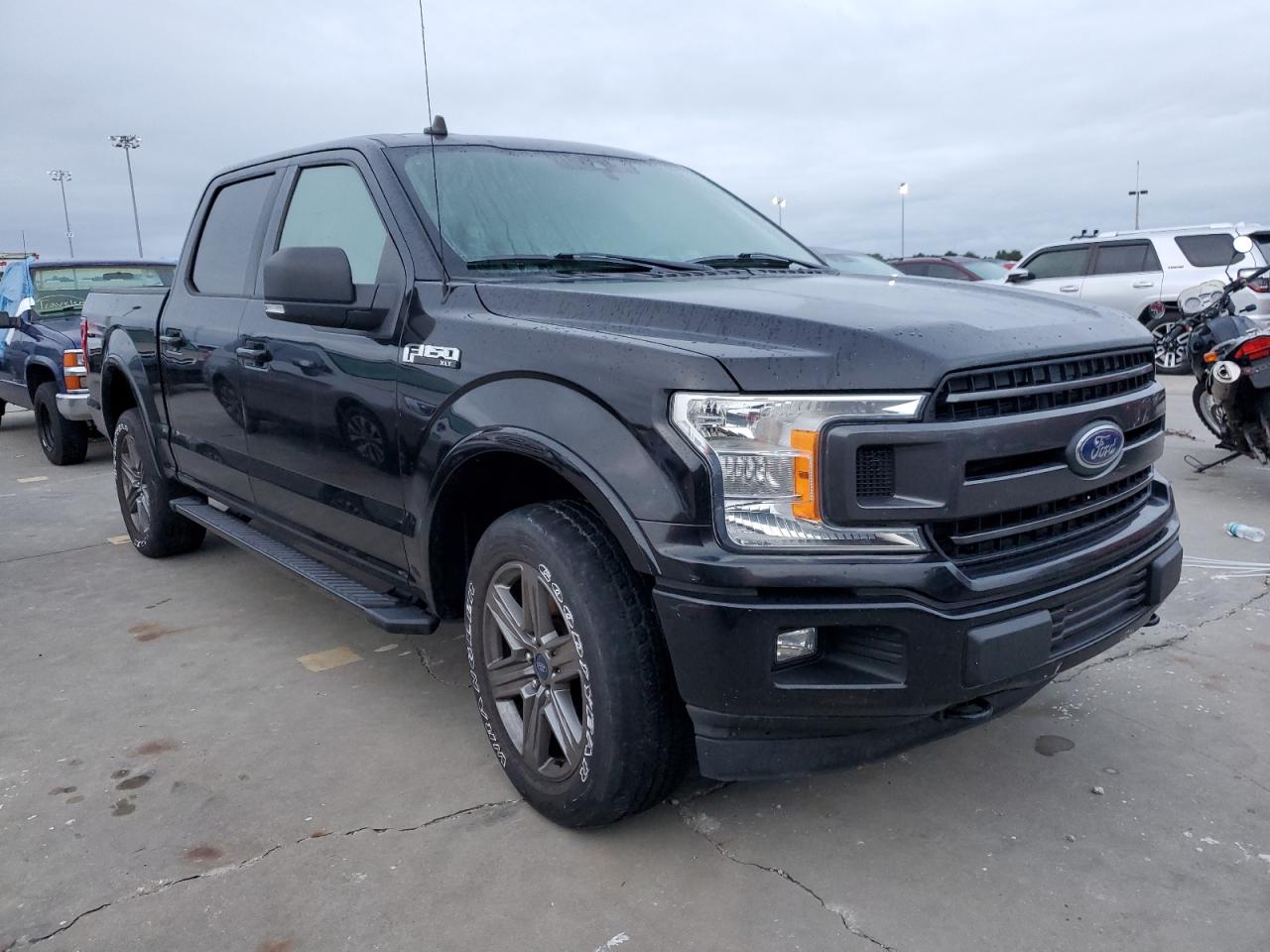2020 Ford F-150 VIN 1FTEW1E50LKE69810 Copart auction photo, water/flood damage thumbnail 4