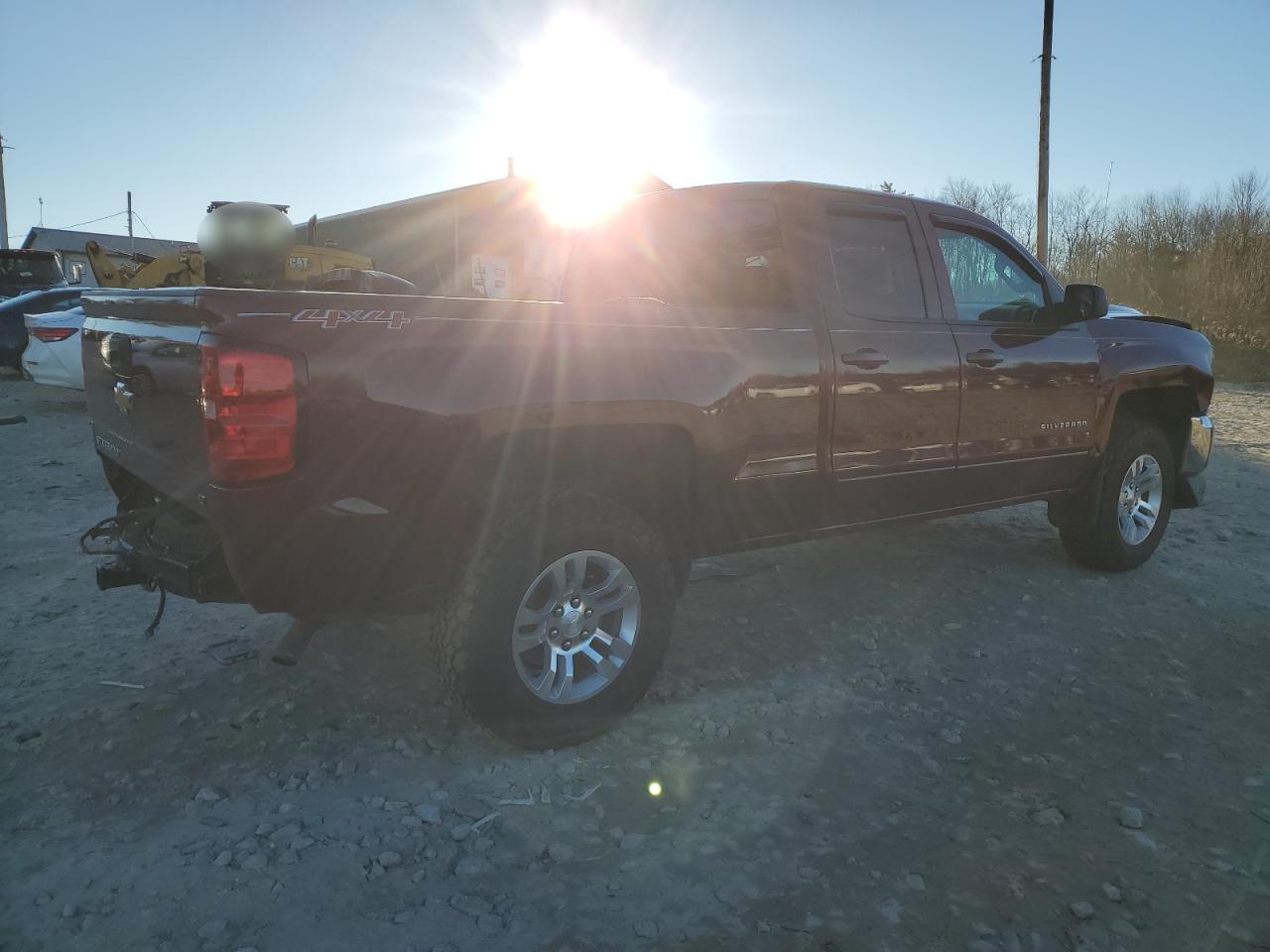 2016 Chevrolet Silverado VIN 1GCVKREC5GZ170335 Copart auction photo, front end / side damage thumbnail 3