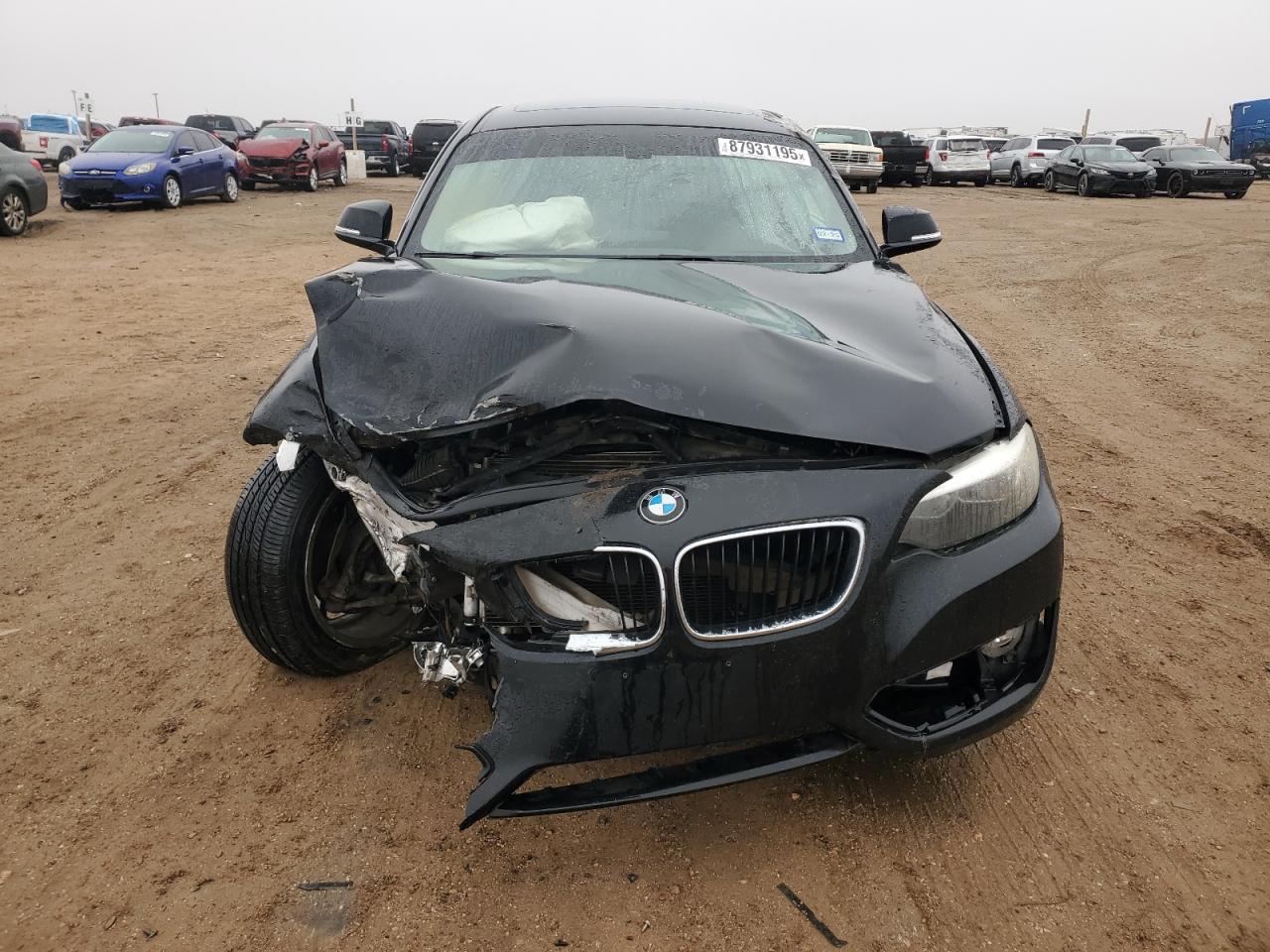 2014 BMW 2er VIN WBA1F5C5XEVV99178 Copart auction photo, front end damage thumbnail 5