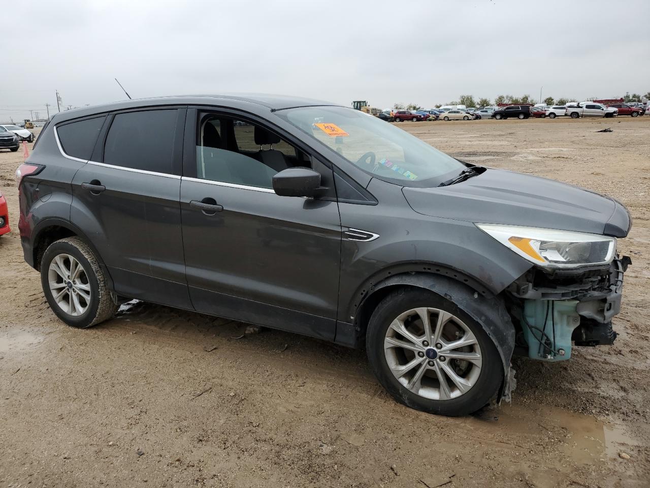 2017 Ford Escape VIN 1FMCU0G96HUB66335 Copart auction photo, front end / undercarriage damage thumbnail 4