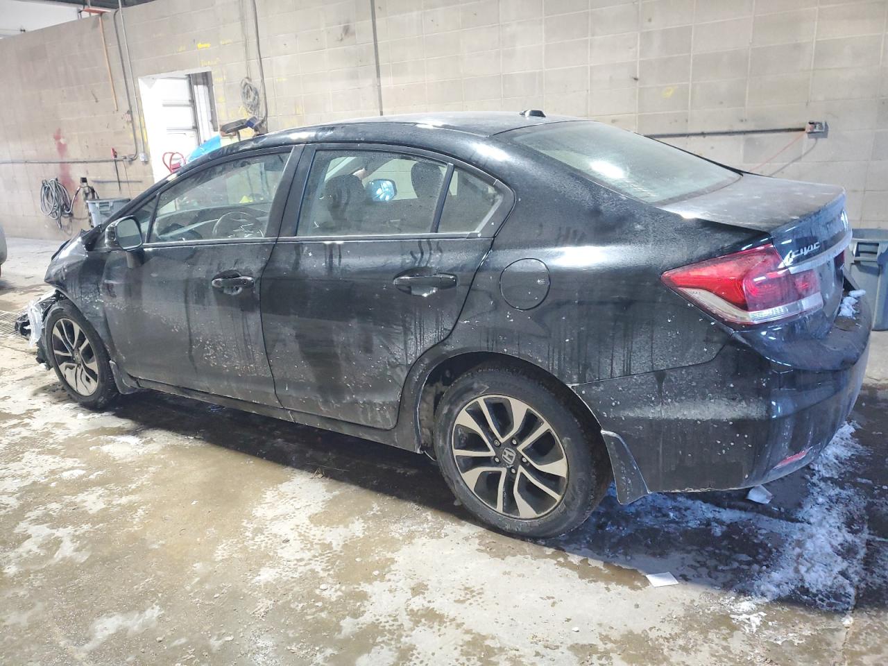2013 Honda Civic VIN 19XFB2F95DE267413 Copart auction photo, front end damage thumbnail 2