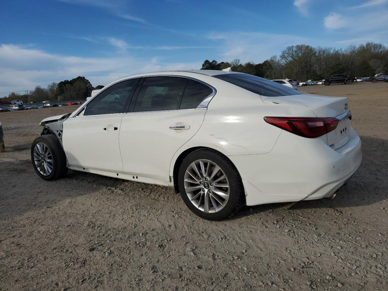 2021 Infiniti Q50 VIN JN1EV7BP2MM703630 Copart auction photo, front end damage thumbnail 2