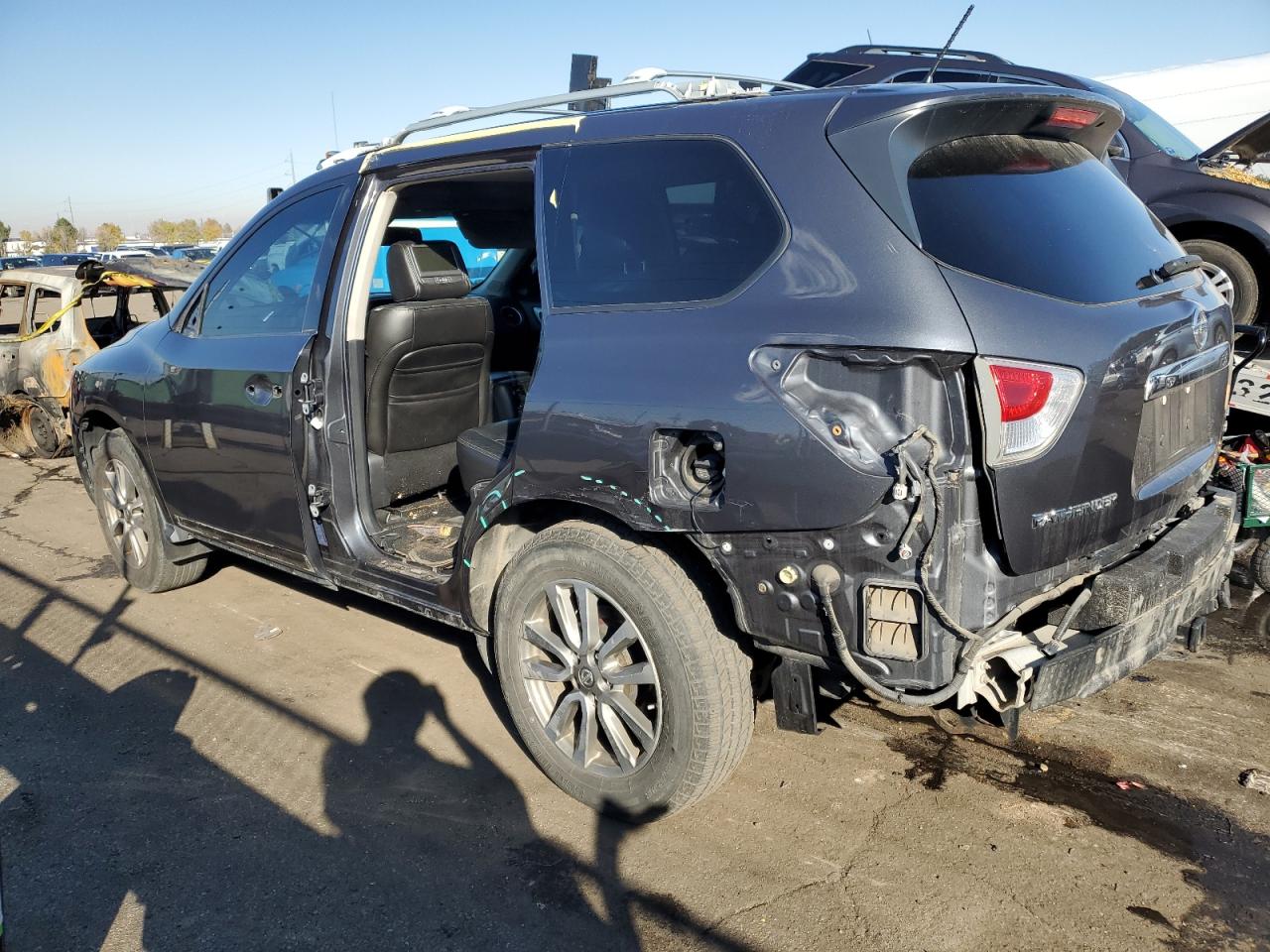 2013 Nissan Pathfinder VIN 5N1AR2MM0DC613545 Copart auction photo, side damage thumbnail 2