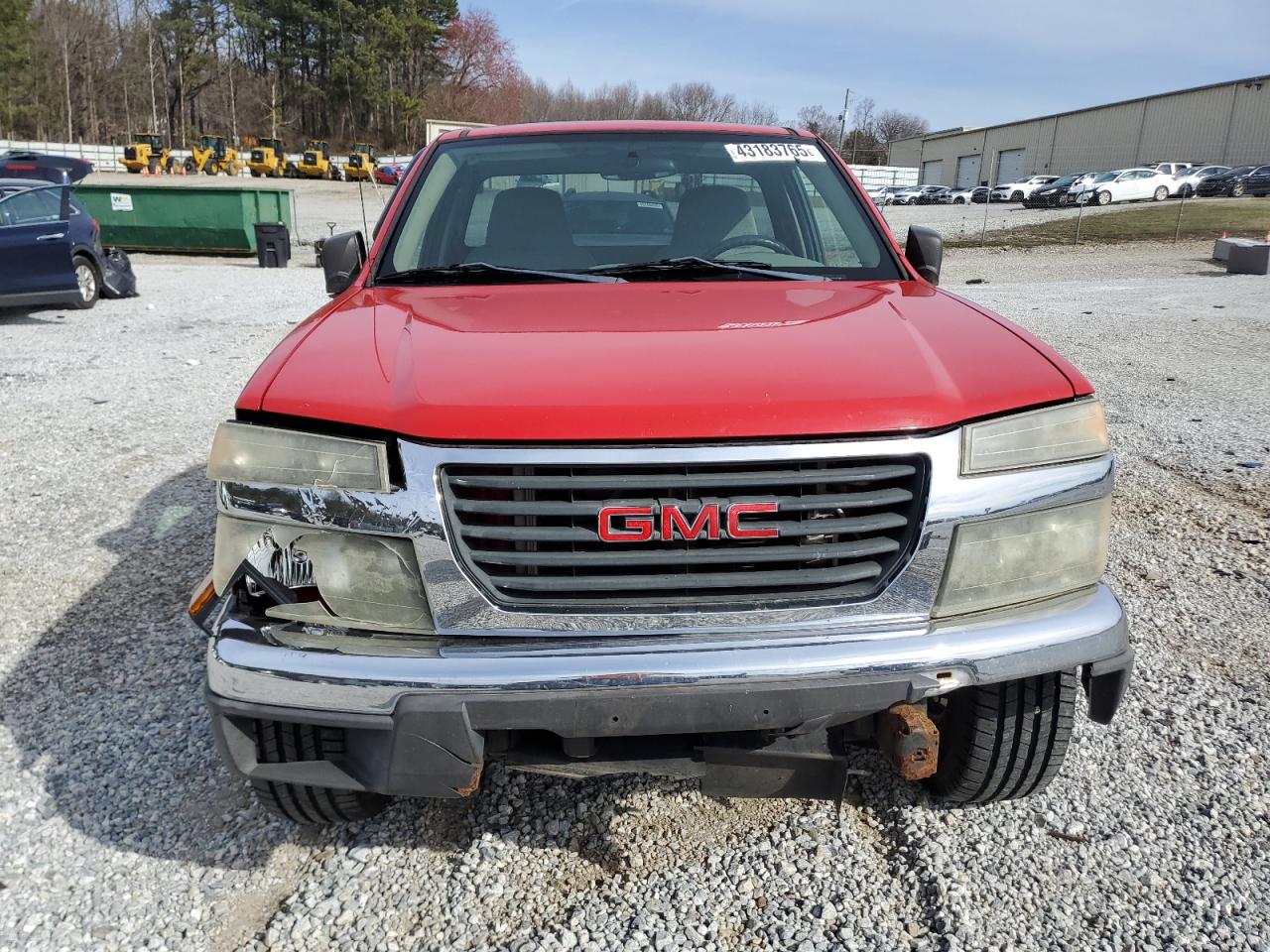 2005 GMC Canyon VIN 1GTDT146958253002 Copart auction photo, front end damage thumbnail 5