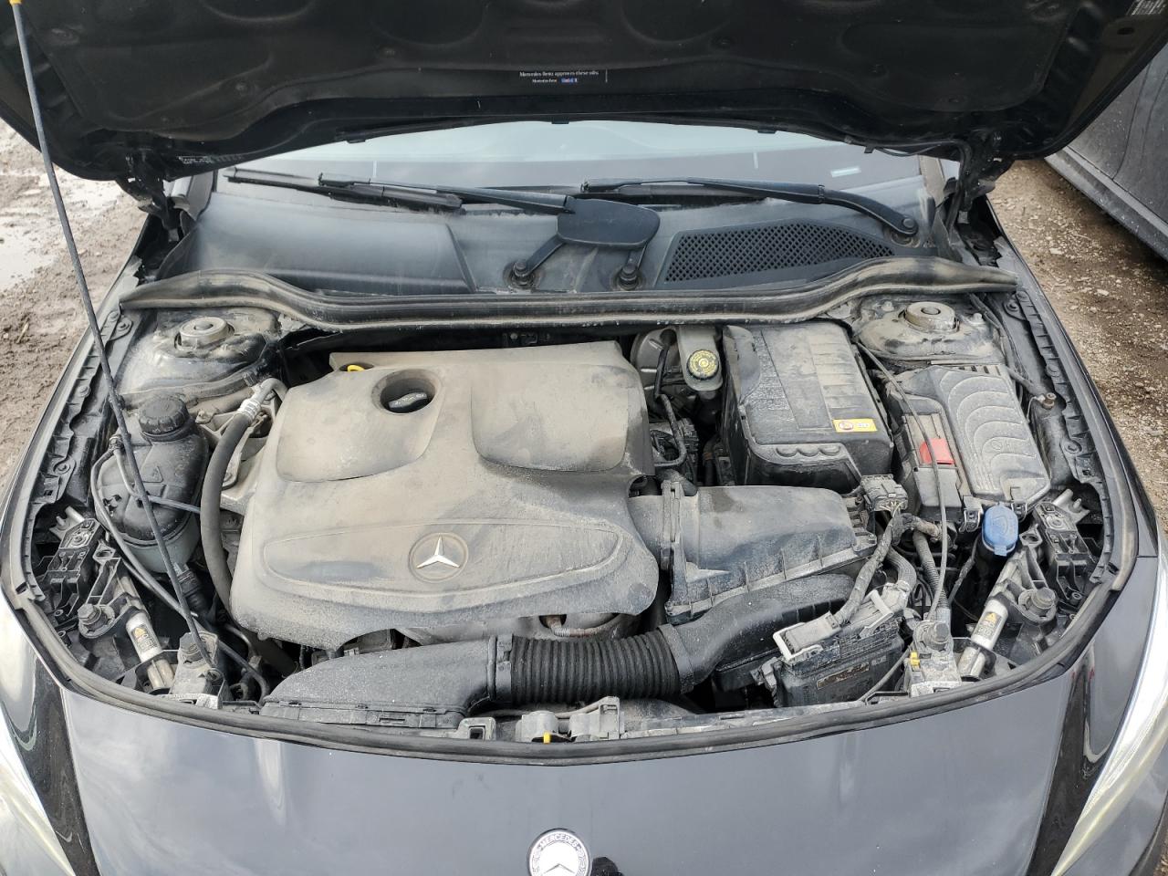 2014 Mercedes-Benz CLA-klasse VIN WDDSJ4GB2EN153452 Copart auction photo, side / rear end damage thumbnail 11