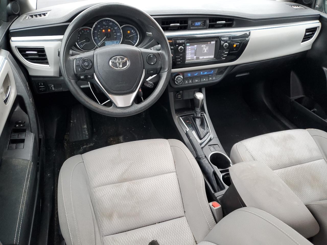 2015 Toyota Corolla VIN 5YFBURHE8FP278192 Copart auction photo, rear end / front end damage thumbnail 8