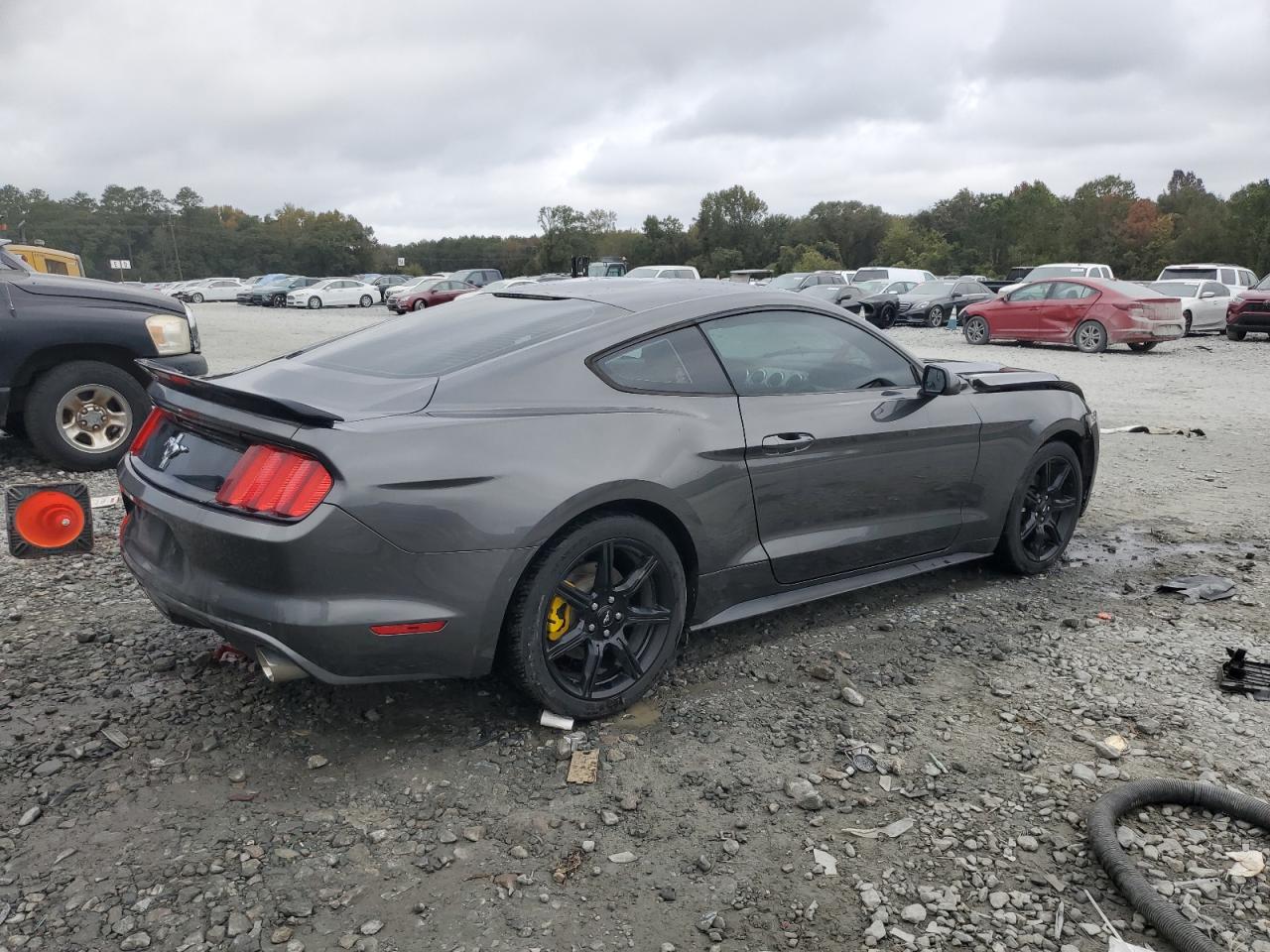 2016 Ford Mustang VIN 1FA6P8AM1G5321232 Copart auction photo, front end damage thumbnail 3