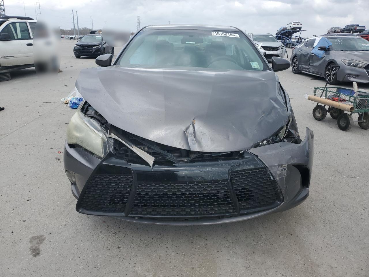2016 Toyota Camry VIN 4T1BF1FK3GU582261 Copart auction photo, front end damage thumbnail 5