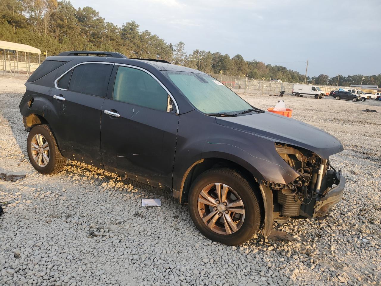 2015 Chevrolet Equinox VIN 2GNALBEK0F6109924 Copart auction photo, front end / rear end damage thumbnail 4