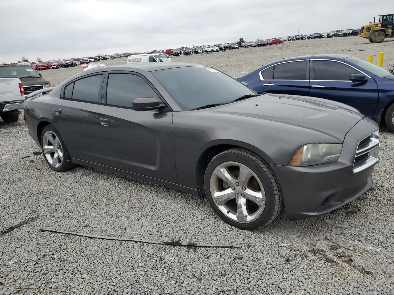 2014 Dodge Charger VIN 2C3CDXHG6EH162704 Copart auction photo, mechanical damage thumbnail 4
