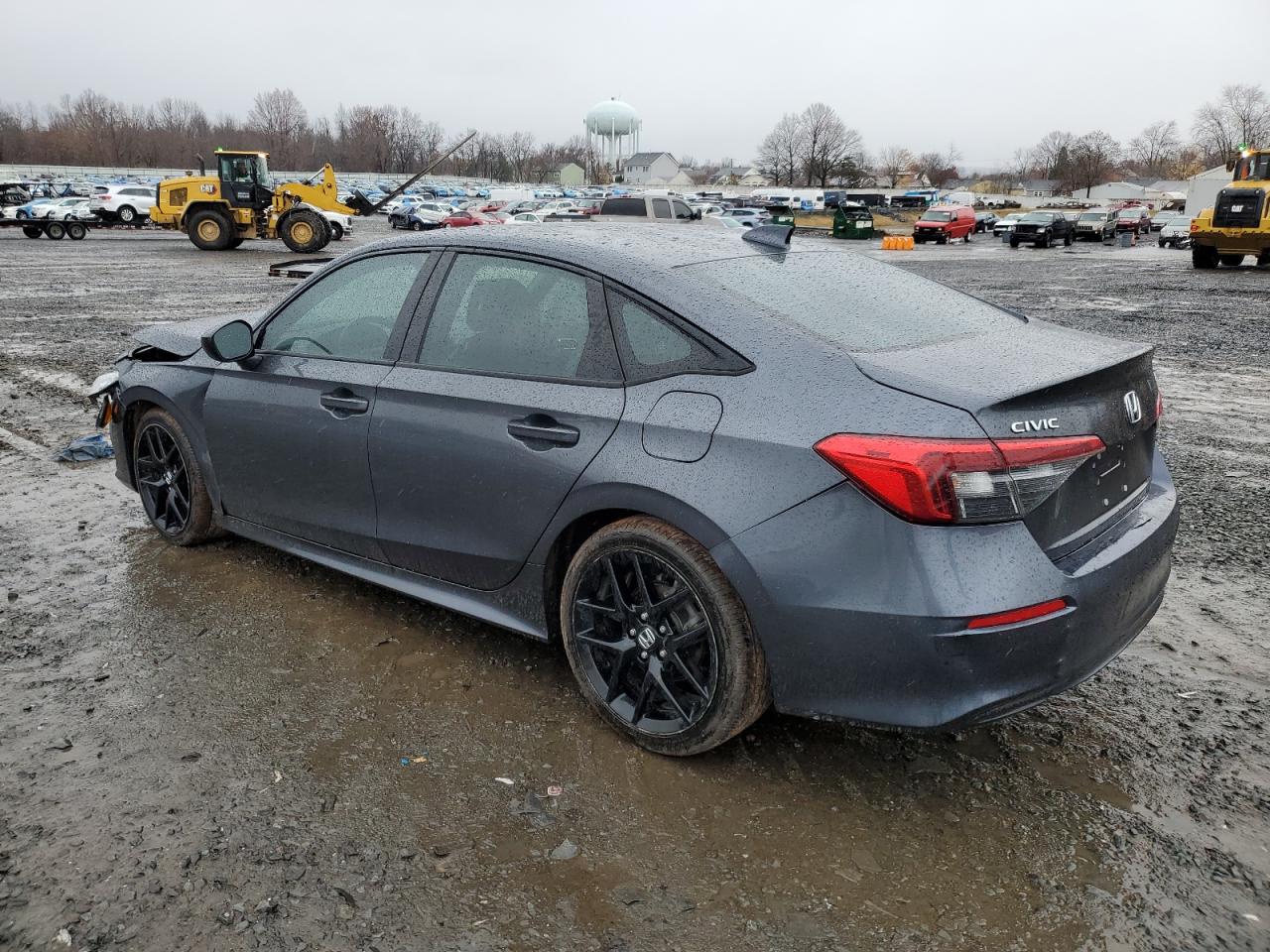 2022 Honda Civic VIN 2HGFE2F55NH534593 Copart auction photo, front end damage thumbnail 2