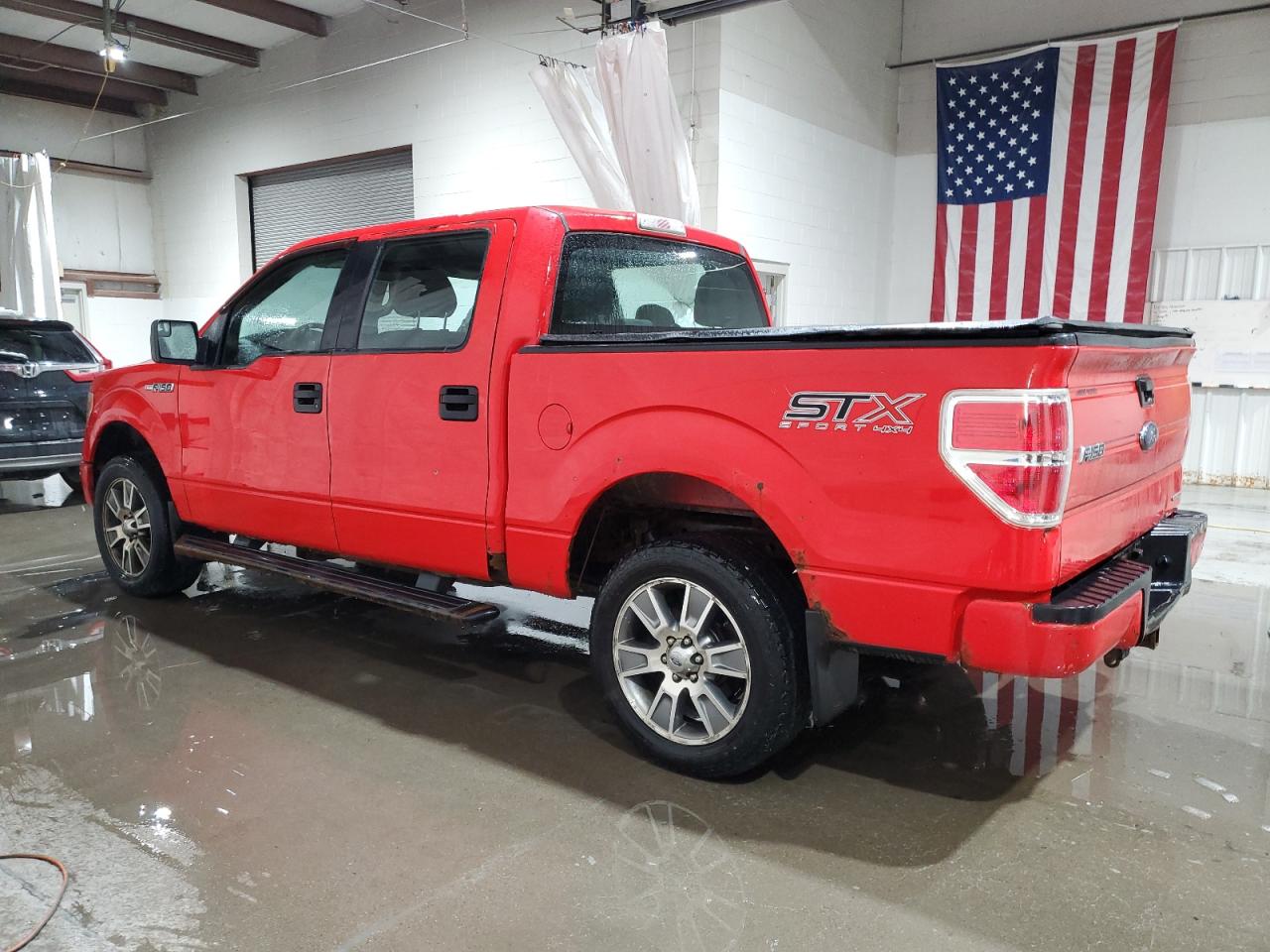 2014 Ford F-150 VIN 1FTFW1EF1EKD23027 Copart auction photo, burn - engine damage thumbnail 2