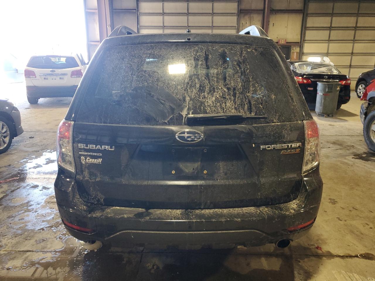 2010 Subaru Forester VIN JF2SH6DC2AH711650 Copart auction photo, front end / minor dent/scratches damage thumbnail 6