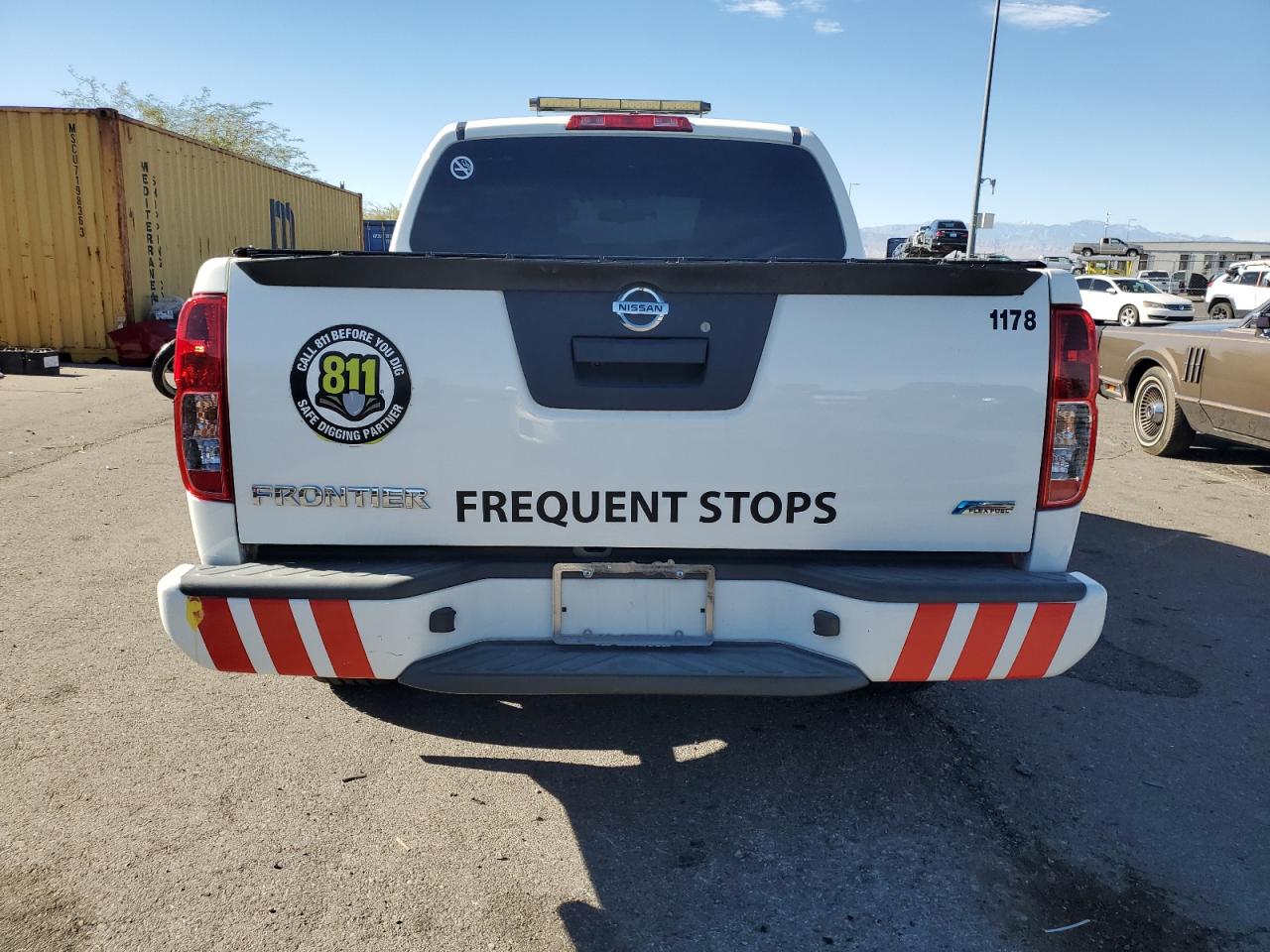 2019 Nissan Navara (Frontier) VIN 1N6DD0ER1KN771826 Copart auction photo, mechanical / front end damage thumbnail 6