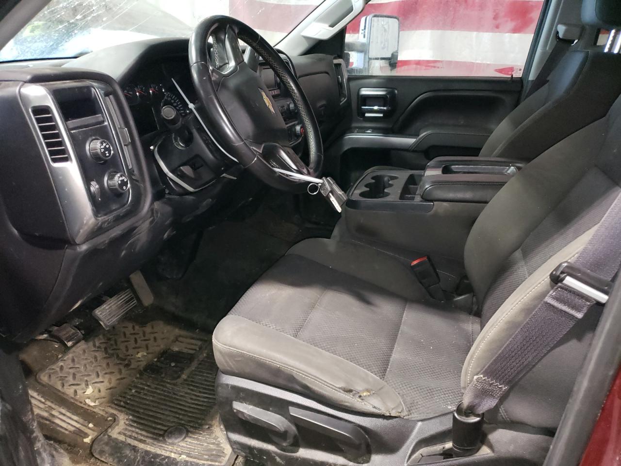 2014 Chevrolet Silverado VIN 3GCUKREC4EG185191 Copart auction photo, front end damage thumbnail 7