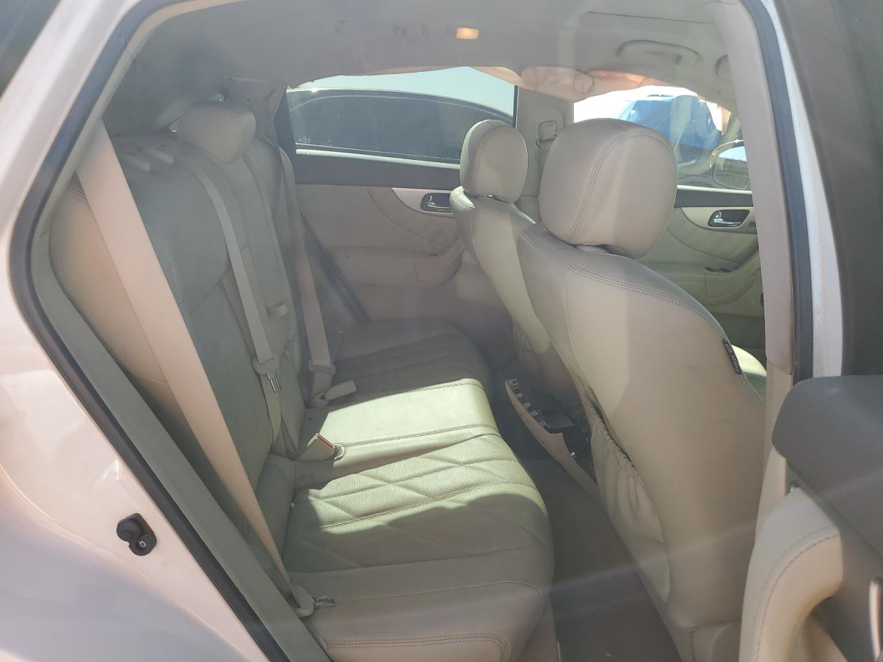 2011 Infiniti FX VIN JN8AS1MW5BM734717 Copart auction photo, side / rear end damage thumbnail 11