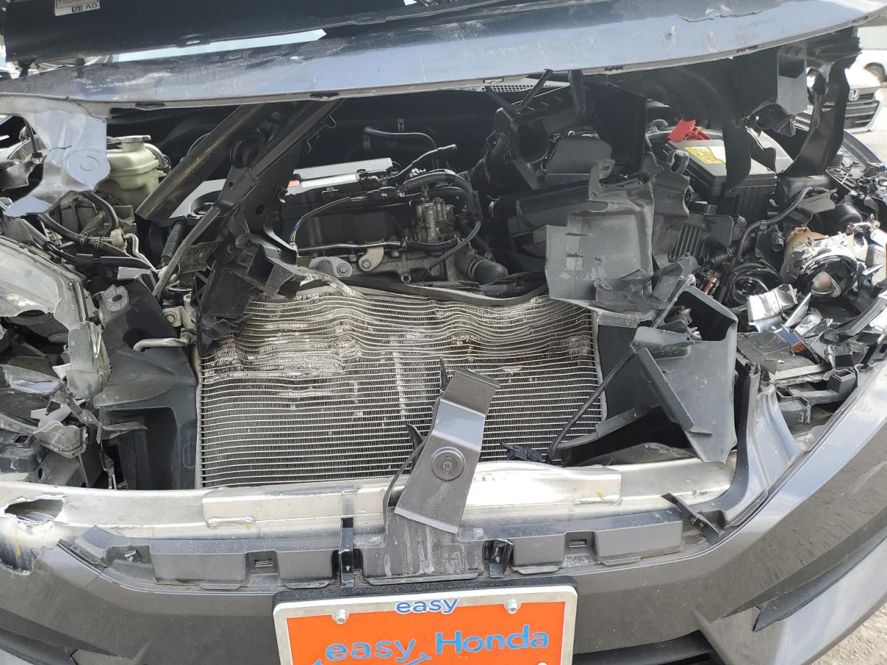 2018 Honda Civic VIN 2HGFC2F53JH608724 Copart auction photo, front end damage thumbnail 12
