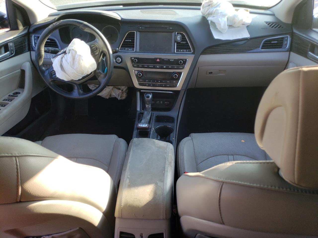 2016 Hyundai Sonata VIN 5NPE34AF5GH396186 Copart auction photo, front end damage thumbnail 8