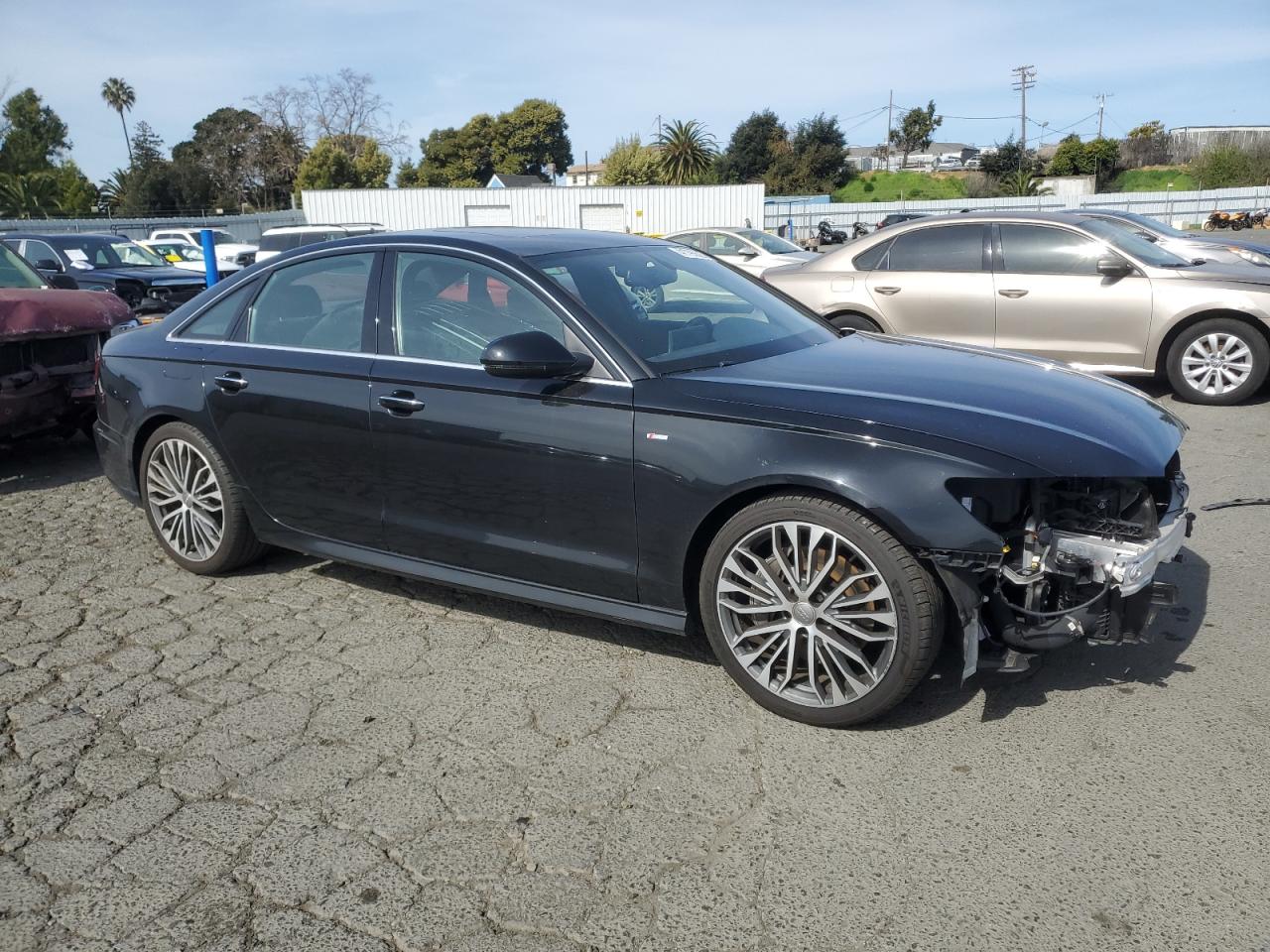 2018 Audi A6 VIN WAUG8AFC1JN054486 Copart auction photo, front end damage thumbnail 4