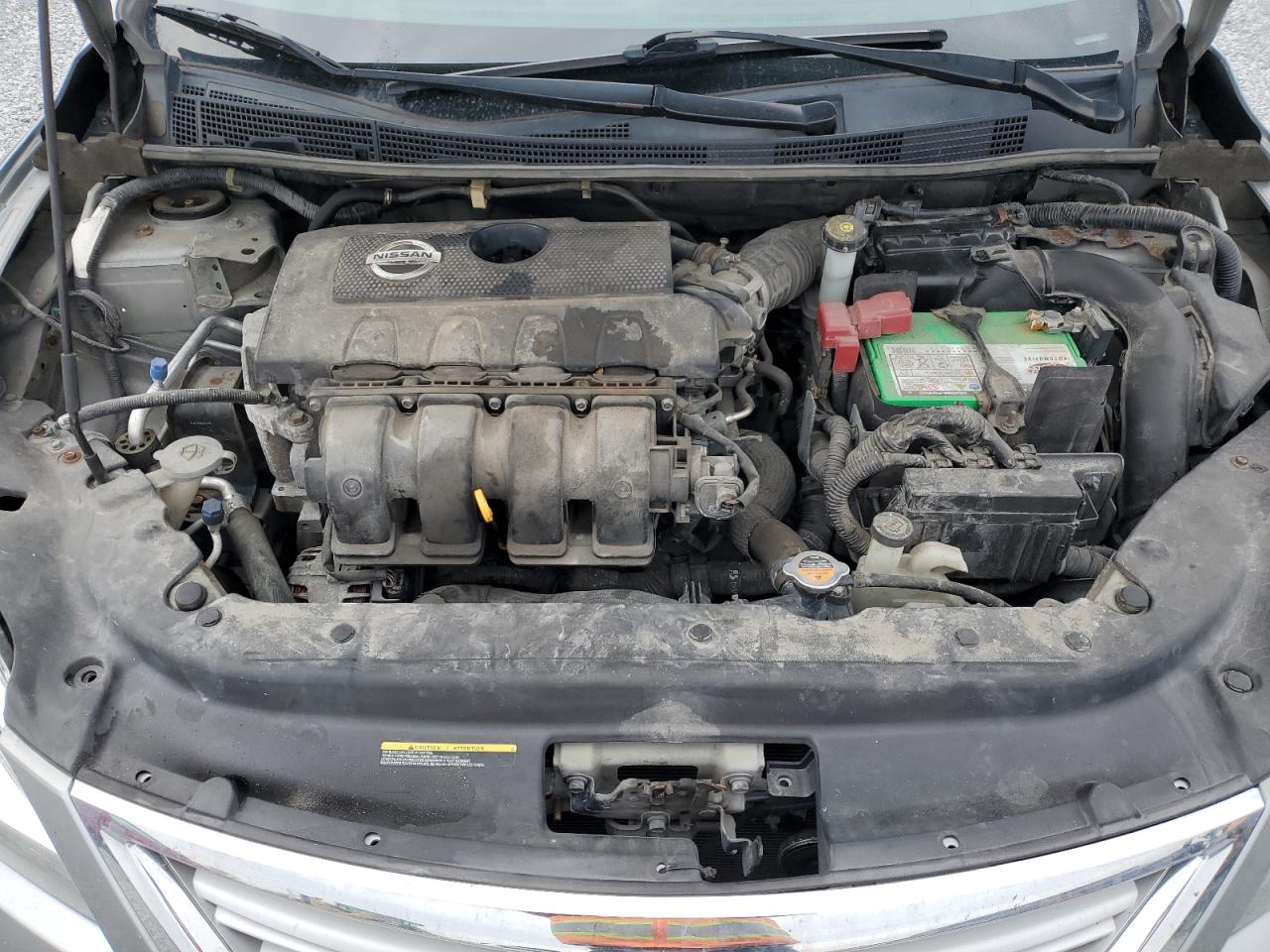 2014 Nissan Sentra VIN 3N1AB7AP4EY336480 Copart auction photo, rear end damage thumbnail 12