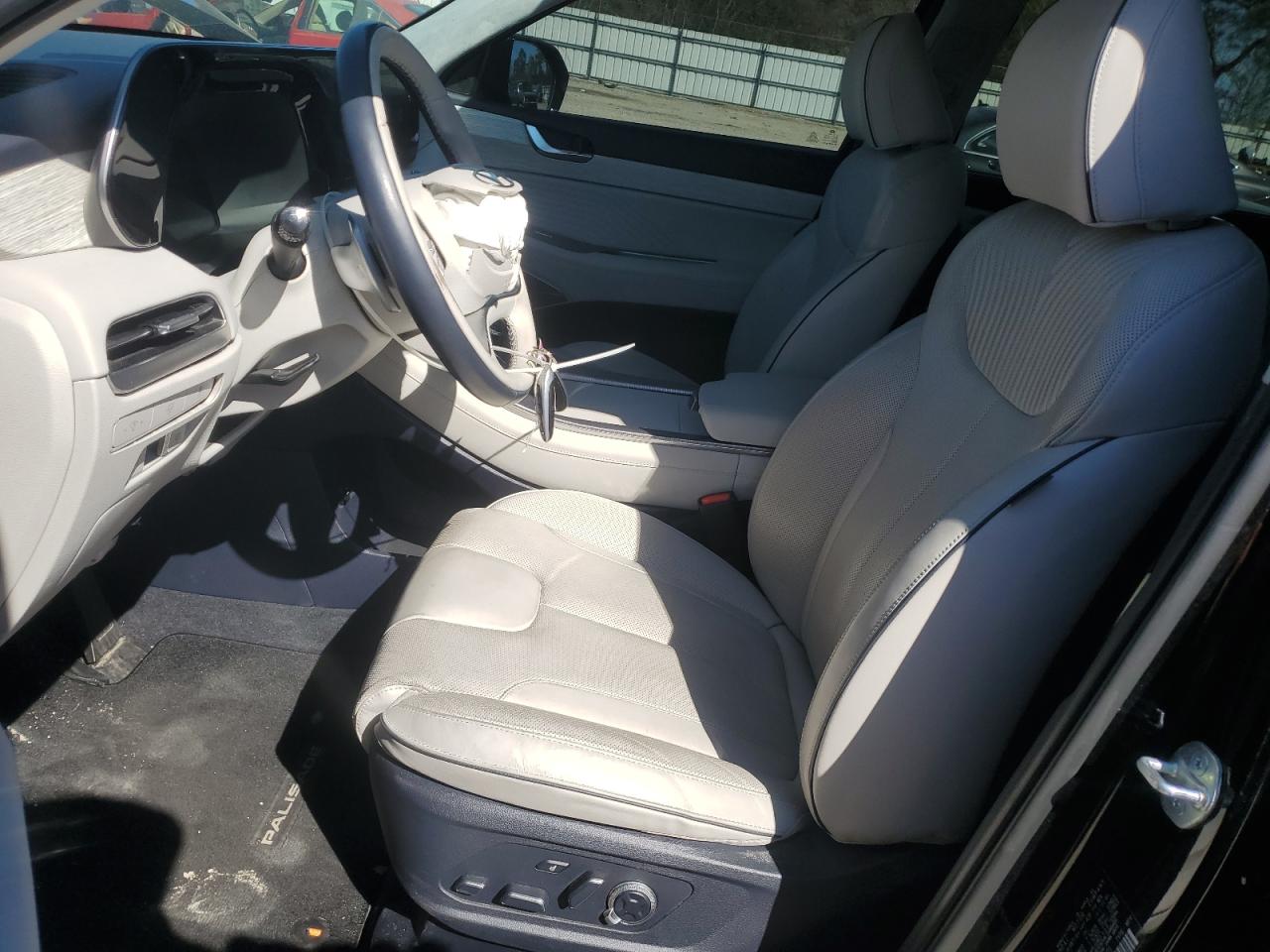 2024 Hyundai Palisade VIN KM8R7DGE0RU647401 Copart auction photo, front end / side damage thumbnail 7