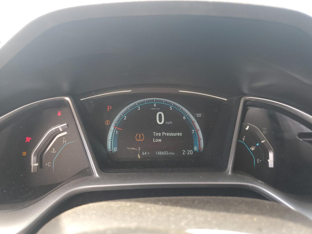 2017 Honda Civic VIN 2HGFC3B37HH359901 Copart auction photo, all over damage thumbnail 9