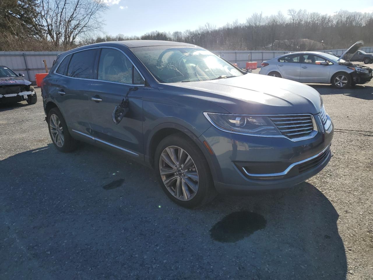 2018 Lincoln MKX VIN 2LMPJ8LP5JBL21678 Copart auction photo, side / rear end damage thumbnail 4