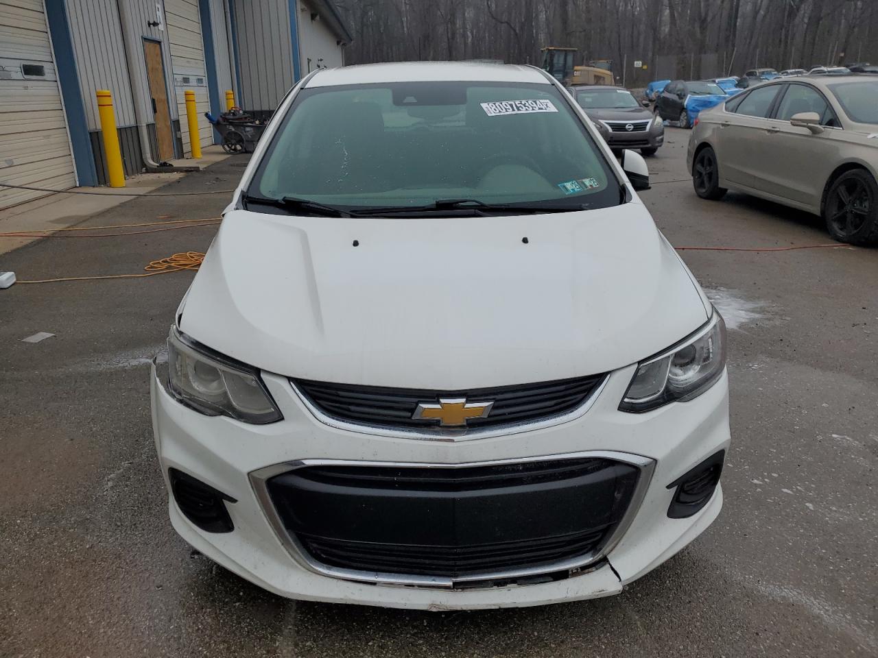 2020 Chevrolet Sonic VIN 1G1JG6SB0L4100378 Copart auction photo, front end damage thumbnail 5