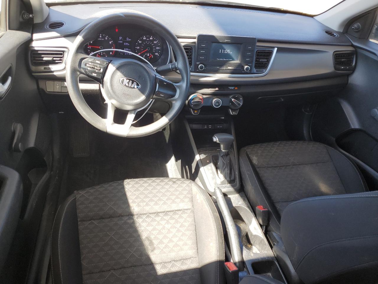2018 KIA Rio VIN 3KPA24AB3JE066783 Copart auction photo, front end damage thumbnail 8
