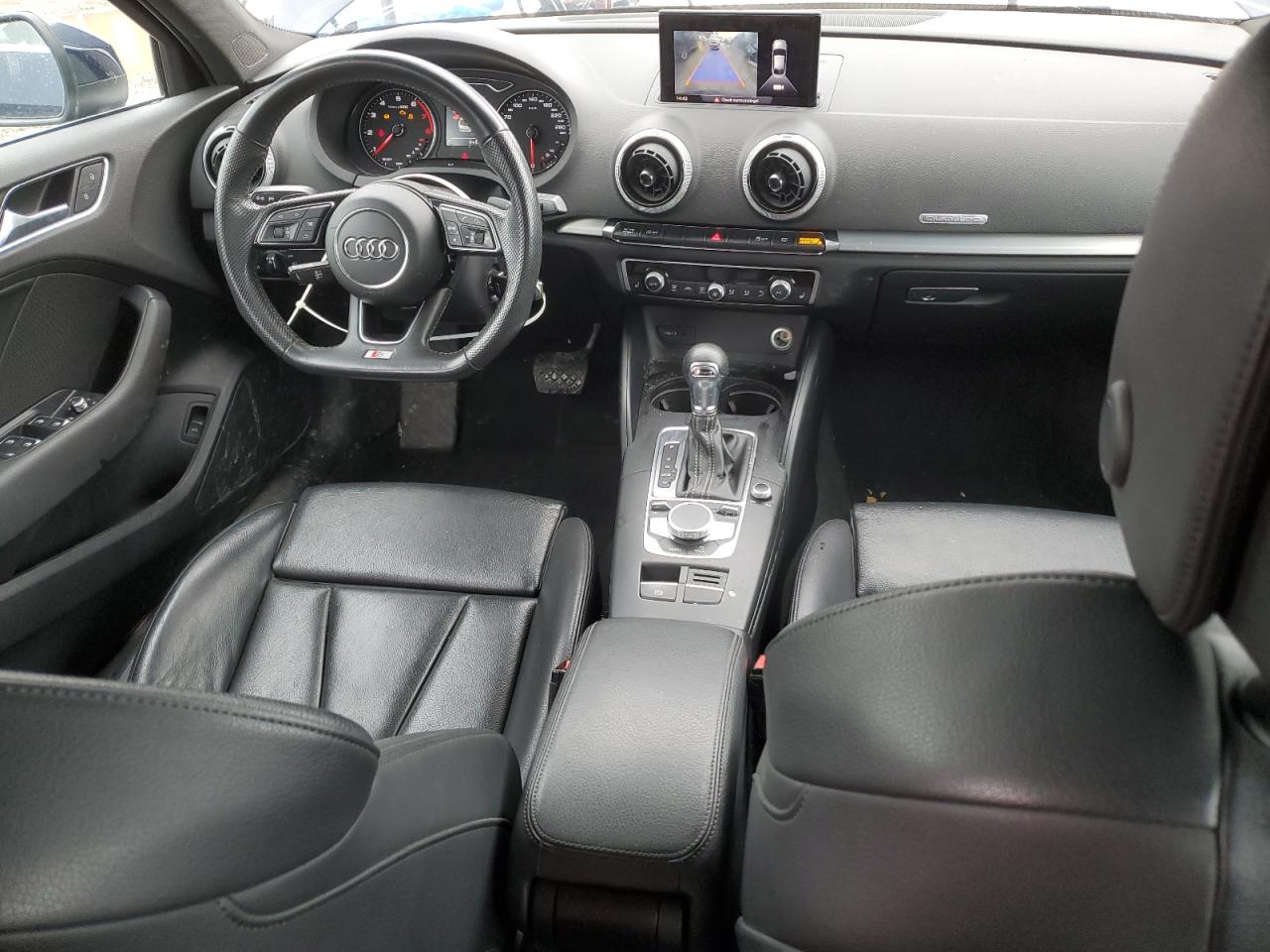 2018 Audi A3 VIN WAUJ8GFF2J1057858 Copart auction photo, front end / side damage thumbnail 8