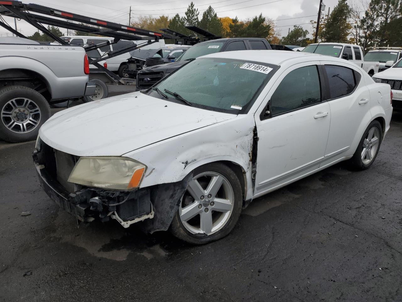 2013 Dodge Avenger VIN 1C3CDZAB3DN741228