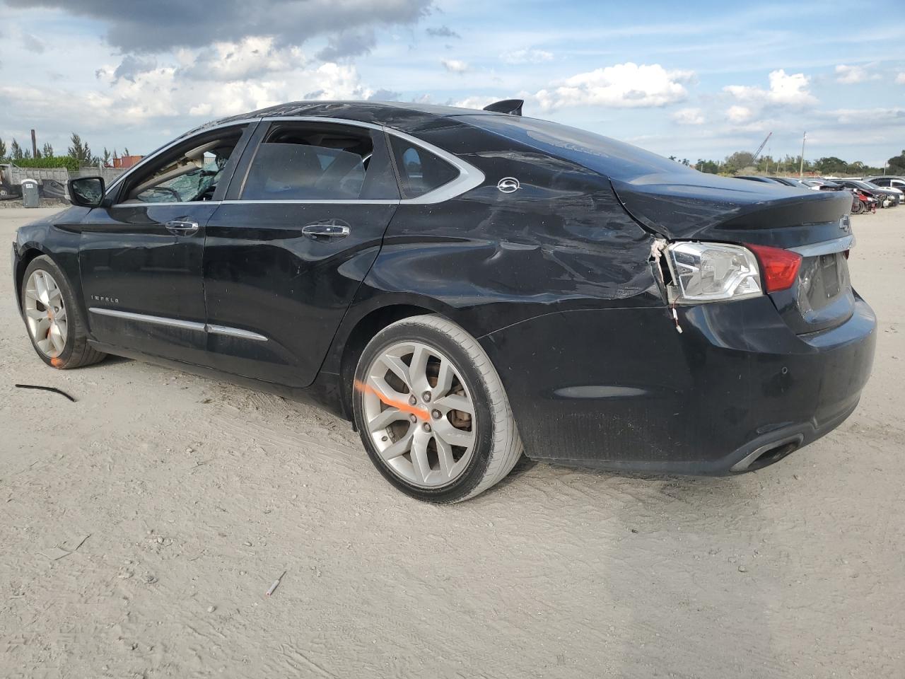 2015 Chevrolet Impala VIN 2G1155SL3F9104127 Copart auction photo, front end / rollover damage thumbnail 2