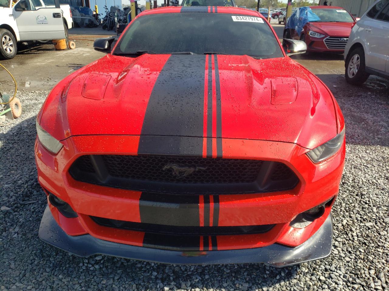 2015 Ford Mustang VIN 1FA6P8AM8F5332100 Copart auction photo, rear end damage thumbnail 5