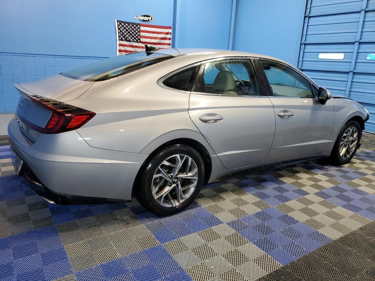 2023 Hyundai Sonata VIN KMHL64JAXPA288734 Copart auction photo, front end / minor dent/scratches damage thumbnail 3